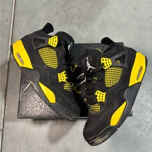 Black and Yellow Sneakers